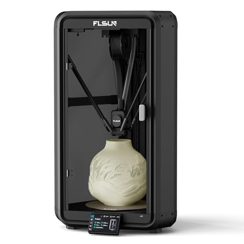 FLSUN T1 Pro Ultraschneller 3D-Drucker, 1000 mm/s max., 3000 mm/s² Beschleunigung, Dual Gear Direktextruder, Vollautomatische Nivellierung, Intelligente KI-Überwachung(T1 Pro) von SuperRacer