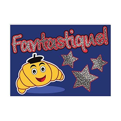 Postkarte: Fantastique - French Sparkling von SuperStickers