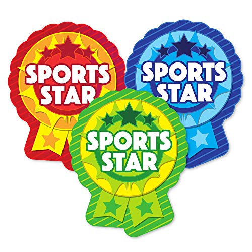 Sports Star Rosette Aufkleber (120 Aufkleber) von SuperStickers