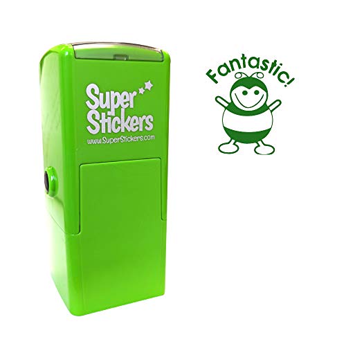 SuperStickers Fantastic Bee Stempel, vorgefärbt, klein, Grün von SuperStickers