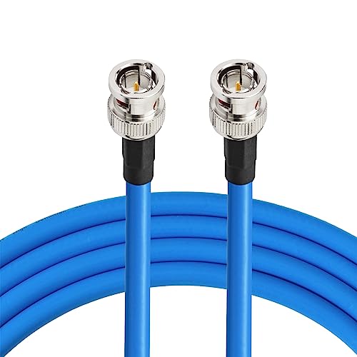 Superbat® 1 Stück 30m (100ft) SDI Kabel BNC Kabel 75 Ohm,3G/6G/12G (Belden 1694A)，Unterstützt HD SDI/3G SDI/4K/8K/1080P，SDI Videokabel Präzisions Videokabel von Superbat