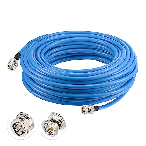 Superbat® SDI Kabel 76m/250ft 3G 6G 12G HD SDI BNC Kabel 75 Ohm (Belden 1694A) SDI Video Kabel Unterstützt HD SDI/3G/6G/12G/4K/8K/1080P Präzisions Videokabel 1 Stück von Superbat