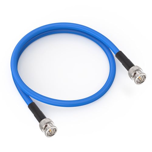 Superbat® SDI Kabel 60cm 3G 6G 12G HD SDI BNC Kabel 75 Ohm (Belden 1694A) SDI Video Kabel Unterstützt HD SDI/3G/6G/12G/4K/8K/1080P, Präzisions Videokabel 1 Stück von Superbat