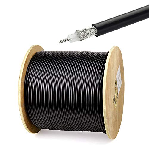 Superbat 15m RG58 Antenne Verlängerungskabel DIY Koaxialkabel, 50 Ohm RG-58 Wifi Antenne Kabel für DIY Radio Kabel Antenne Kabel Schwarz Superbat 15m RG58 Antenne Verlängerungskabel DIY Koaxialkabel, 50 Ohm RG-58 Wifi Antenne Kabel für DIY Radio Kabel Antenne Kabel Schwarz von Superbat