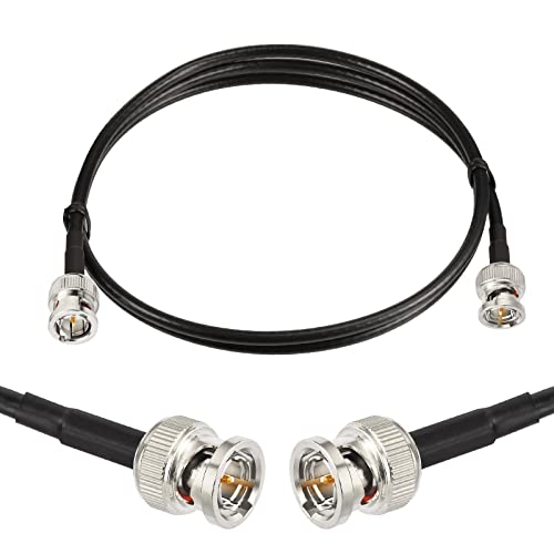 Superbat SDI Kabel 2m 3G/6G/12G BNC Kabel Stecker auf Stecker Belden 4855R Kabel 75ohm SDI Video Kabel für 3G-SDI/12G-SDI/HD-SDI/4K/8K Recorder Oszilloskop Sicherheitskamera SDI Konverter von Superbat