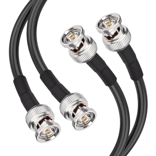 Superbat 3G 6G SDI Kabel 30cm BNC RG59 Kabel 75ohm BNC Stecker auf Stecker SDI Video Kabel Low Loss Koaxial Kabel 2Pcs für CCTV Kamera Video Monitor SDI Converter 3G-SDI/6G-SDI/HD-SDI/1080p/4K Superbat 3G 6G SDI Kabel 30cm BNC RG59 Kabel 75ohm BNC Stecker auf Stecker SDI Video Kabel Low Loss Koaxial Kabel 2Pcs für CCTV Kamera Video Monitor SDI Converter 3G-SDI/6G-SDI/HD-SDI/1080p/4K von Superbat