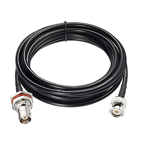 Superbat BNC Kabel RG58 Verlängerungskabel 7.6m BNC Stecker auf BNC Buchse 50 Ohm CB Funk KoaxialKabel Low Loss für UHF/VHF Ham Radio/Wireless Mikrofon Antenne/CCTV/Amateur Radio Superbat BNC Kabel RG58 Verlängerungskabel 7.6m BNC Stecker auf BNC Buchse 50 Ohm CB Funk KoaxialKabel Low Loss für UHF/VHF Ham Radio/Wireless Mikrofon Antenne/CCTV/Amateur Radio von Superbat