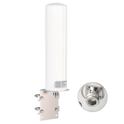 Superbat 4G LTE Antenne 10dBi Typ N Buchse wasserdichte Antenne für Wandmontage omnidirektionale Netzwerkantenne Kompatibel mit Verizon, AT&T, T-Mobile, Sprint 4G LTE Router Gateway Mobilfunkmodem von Superbat