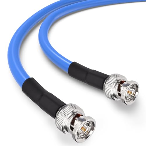 Superbat SDI Kabel 3G/6G/12G BNC RG6 Kabel 15m SDI Video Kabel 75ohm BNC Stecker auf Stecker Koaxialkabel für Kamera CCTV Monitor SDI Konverter Unterstützt HD-SDI/3G-SDI/6G-SDI/12G-SDI Superbat SDI Kabel 3G/6G/12G BNC RG6 Kabel 15m SDI Video Kabel 75ohm BNC Stecker auf Stecker Koaxialkabel für Kamera CCTV Monitor SDI Konverter Unterstützt HD-SDI/3G-SDI/6G-SDI/12G-SDI von Superbat