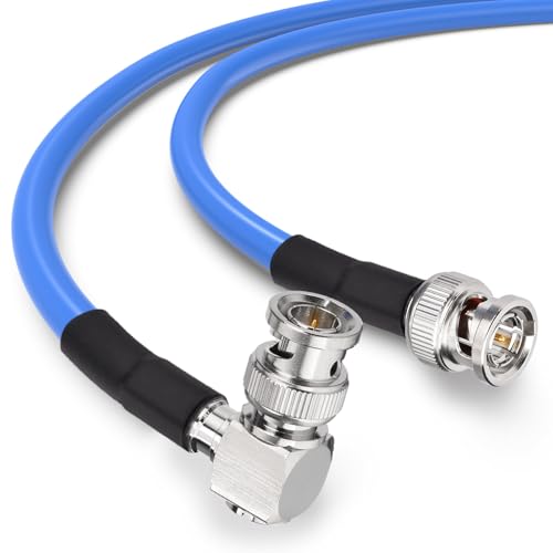 Superbat SDI Kabel 3G/6G/12G BNC RG6 Kabel 15m SDI Video Kabel 75ohm BNC Stecker auf Stecker Rechte Winkel Koaxialkabel für Kamera CCTV Monitor SDI Konverter Unterstützt HD-SDI/3G-SDI/6G-SDI/12G-SDI Superbat SDI Kabel 3G/6G/12G BNC RG6 Kabel 15m SDI Video Kabel 75ohm BNC Stecker auf Stecker Rechte Winkel Koaxialkabel für Kamera CCTV Monitor SDI Konverter Unterstützt HD-SDI/3G-SDI/6G-SDI/12G-SDI von Superbat