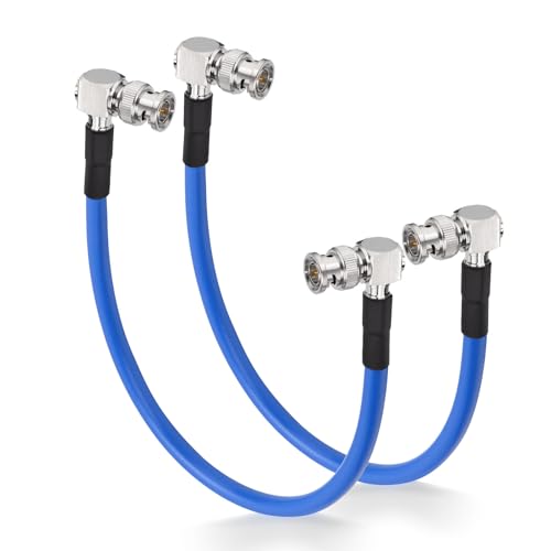 Superbat SDI Kabel 3G/6G/12G BNC RG6 Kabel 30cm SDI Video Kabel 75ohm BNC Stecker auf Stecker Beide der Rechte Winkel Koaxialkabel 2Stk für Kamera CCTV Monitor SDI Konverter Superbat SDI Kabel 3G/6G/12G BNC RG6 Kabel 30cm SDI Video Kabel 75ohm BNC Stecker auf Stecker Beide der Rechte Winkel Koaxialkabel 2Stk für Kamera CCTV Monitor SDI Konverter von Superbat