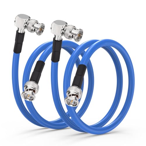 Superbat SDI Kabel 3G/6G/12G BNC RG6 Kabel 60cm SDI Video Kabel 75ohm BNC Stecker auf Stecker Rechte Winkel Koaxialkabel 2Stk für Kamera CCTV Monitor SDI Konverter HD-SDI/3G-SDI/6G-SDI/12G-SDI Superbat SDI Kabel 3G/6G/12G BNC RG6 Kabel 60cm SDI Video Kabel 75ohm BNC Stecker auf Stecker Rechte Winkel Koaxialkabel 2Stk für Kamera CCTV Monitor SDI Konverter HD-SDI/3G-SDI/6G-SDI/12G-SDI von Superbat