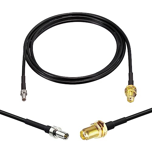Superbat SMA auf TS9 Kabel (RG174 91 cm) SMA Buchse auf TS9 Stecker Adapterkabel 50 Ohm für 4g/5g Modems Router USB MiFi Hotspots MIMO Antenne Dongle 1 Stück von Superbat
