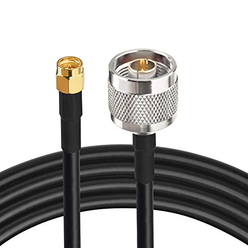Superbat Typ N zu SMA Koaxialkabel 15ft N Stecker zu SMA Stecker RG58 Koaxial-Verlängerungskabel für ADS-B/Ham Radio/WiFi Celling Antenne oder Surge Arrester Verwendung Superbat Typ N zu SMA Koaxialkabel 15ft N Stecker zu SMA Stecker RG58 Koaxial-Verlängerungskabel für ADS-B/Ham Radio/WiFi Celling Antenne oder Surge Arrester Verwendung von Superbat