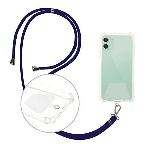 Supercase24 Handykette Umhänge Trage Kette für Emporia Simplicity Handyhülle Tasche Kordel Band Schnur Umhängen Kordel Umhängeband Lanyard von Supercase24
