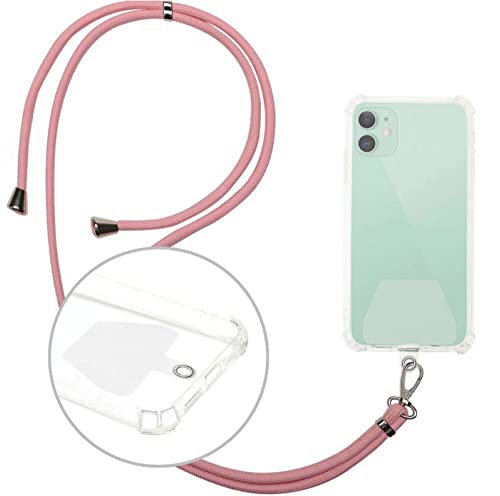 Supercase24 Handykette Umhänge Trage Kette für HTC One Mini 2 Handyhülle Tasche Kordel Band Schnur Umhängen Kordel Umhängeband Lanyard von Supercase24