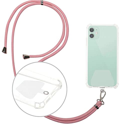 Supercase24 Handykette Umhänge Trage Kette für TP-Link Neffos C9 Max Handyhülle Tasche Kordel Band Schnur Umhängen Kordel Umhängeband Lanyard von Supercase24