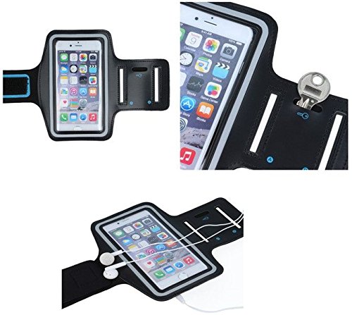 Supercase24 Jogging Tasche für Cyrus CM17 Hybrid Handy Hülle Sport Armband Schutzhülle Case Fitness von Supercase24