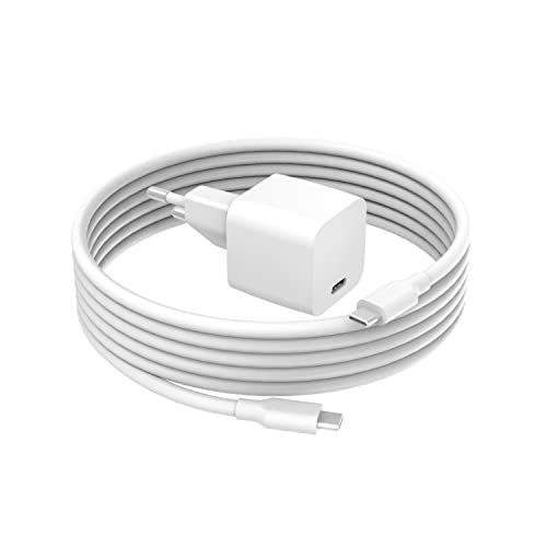 20W USB C Ladekabel für iPad Pro Ladegerät- (für iPad Pro 12,9/11 Zoll 2022 2021 2020 2018 Netzteil mit 1,8m Kabel) von Superer