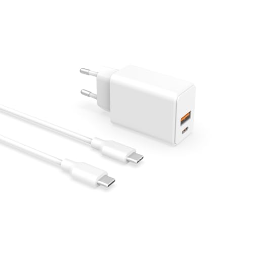 30W USB-C Ladegerät für iPad Pro, Google Pixel 7 7a 8 Pro, Xiaomi Redmi Poco, MacBook Air Netzteil 1,8M Typ C Ladekabel Schnellladegerät von Superer