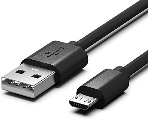 Superer Micro USB Kabel, Ladekabel passend für Kindle Paperwhite 6 Zoll, Fire 7, Fire 7 Kids Edition, Fire HDX 7, 7 Zoll 2019 Tablet E-Reader 1.5m Datenkabel Netzkabel Cable (Schwarz) von Superer