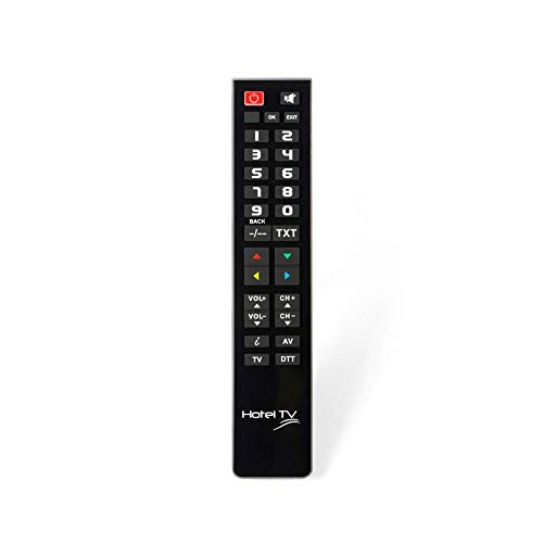 Superior Electronics Fernbedienung - Schwarz - Hotel Fernbedienung - Vorprogrammiert - 1 Gerät - Fernseher Superior Electronics Fernbedienung - Schwarz - Hotel Fernbedienung - Vorprogrammiert - 1 Gerät - Fernseher von Superior Electronics