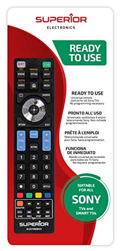 Universal Sony Ersatzfernbedienung einsatzbereit von Superior Electronics