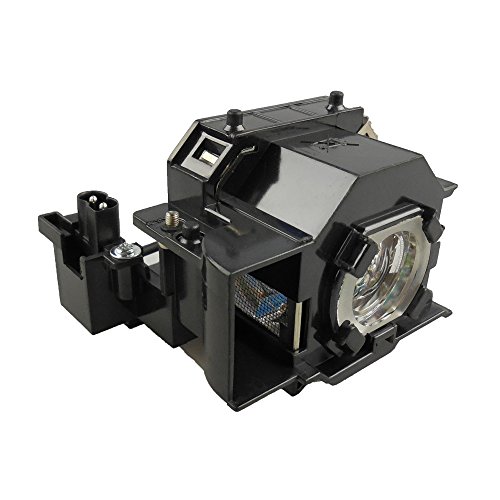 Supermait EP44 Ersatz Projektor Lampe mit Gehäuse, kompatibel mit Elplp44, Fit für EH-DM2 / EMP-DE1 / MovieMate 50 / MovieMate 55 (MEHRWEG) von Supermait