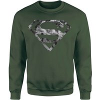 Marble Superman Logo Sweatshirt - Green - XL von Superman