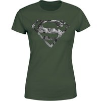Marble Superman Logo Women's T-Shirt - Green - S von Superman