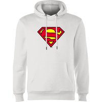 Official Superman Shield Hoodie - White - XL von Superman