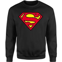 Official Superman Shield Sweatshirt - Black - L von Superman