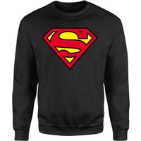 Official Superman Shield Sweatshirt - Black - M von Superman