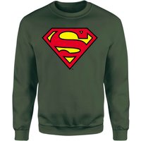 Official Superman Shield Sweatshirt - Green - L von Superman