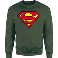 Official Superman Shield Sweatshirt - Green - XXL von Superman