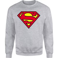 Official Superman Shield Sweatshirt - Grey - S von Superman