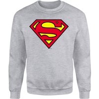 Official Superman Shield Sweatshirt - Grey - XXL von Superman