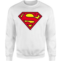 Official Superman Shield Sweatshirt - White - M von Superman