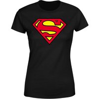 Official Superman Shield Women's T-Shirt - Black - 3XL von Superman