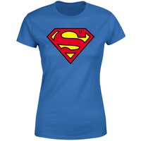 Official Superman Shield Women's T-Shirt - Blue - L von Superman