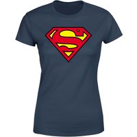 Official Superman Shield Women's T-Shirt - Navy - XL von Superman