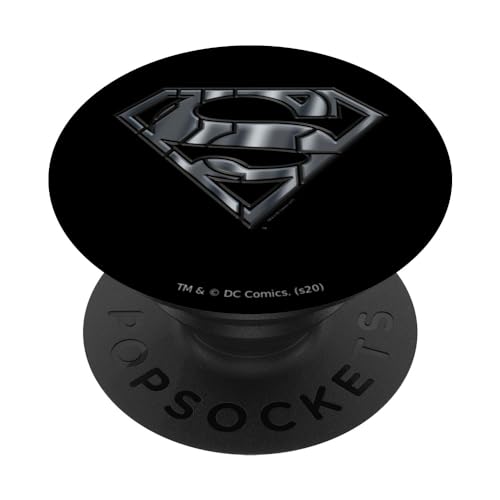 Superman Mech Shield PopSockets Klebender PopGrip von Superman