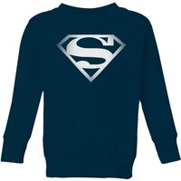 Superman Spot Logo Kids' Sweatshirt - Navy - 11-12 Jahre von Superman
