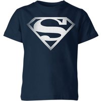 Superman Spot Logo Kids' T-Shirt - Navy - 11-12 Jahre von Original Hero
