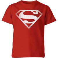 Superman Spot Logo Kids' T-Shirt - Red - 7-8 Jahre von Superman