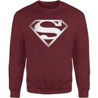 Superman Spot Logo Sweatshirt - Burgundy - XS von Superman