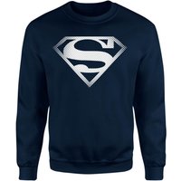 Superman Spot Logo Sweatshirt - Navy - M von Superman