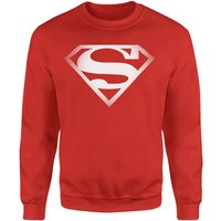 Superman Spot Logo Sweatshirt - Red - XS von Superman