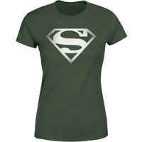 Superman Spot Logo Women's T-Shirt - Green - M von Superman