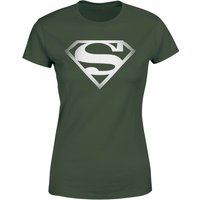 Superman Spot Logo Women's T-Shirt - Green - XXL von Superman